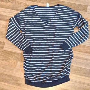 Striped Maternity Sweater Size M From Old Navy